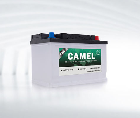 Bateria automotivo acidificada ao chumbo do começo da parada do carro da bateria EFB do camelo 12v 40ah do MF